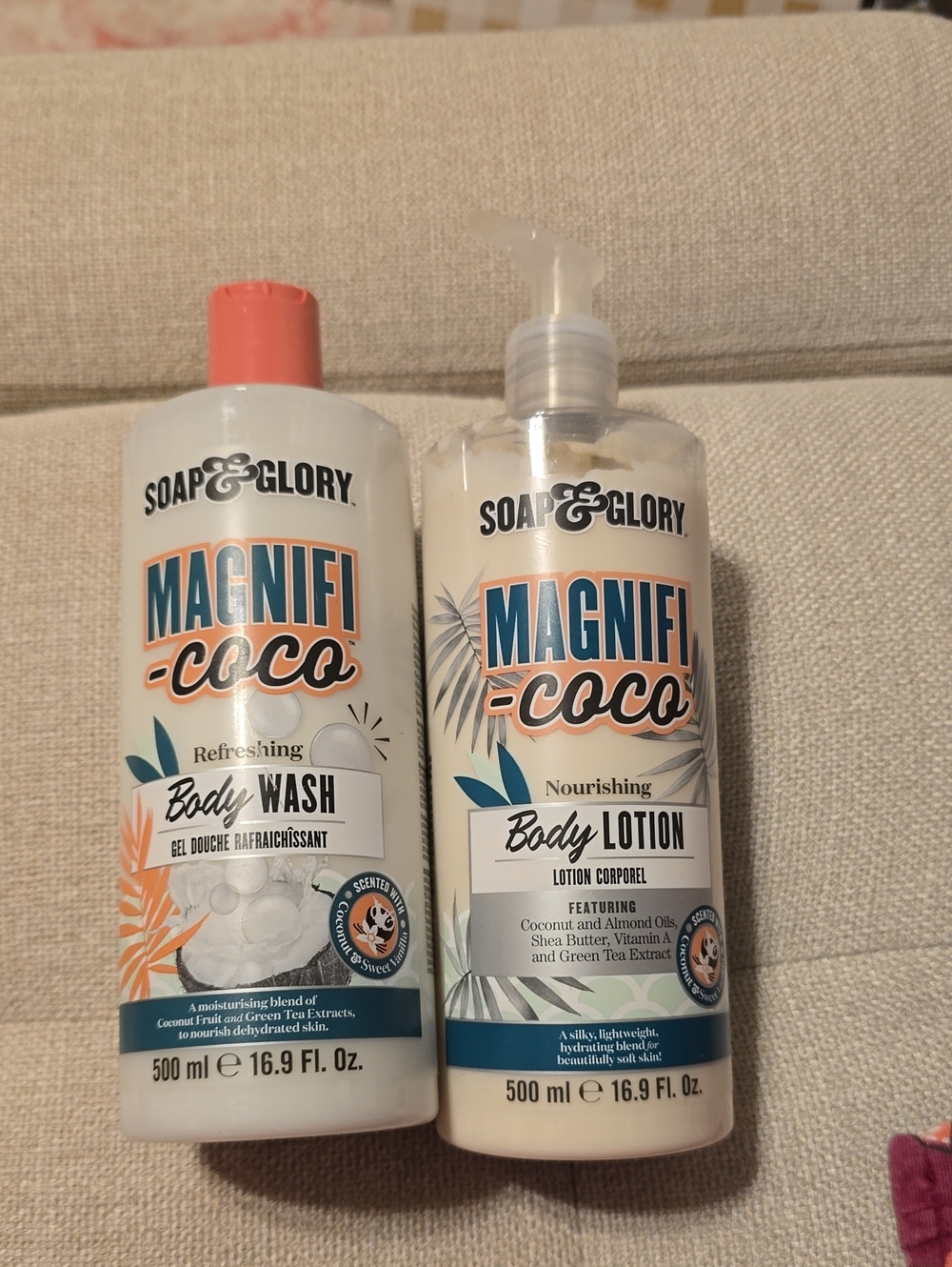 Soap And Glory Body Wash And Lotion